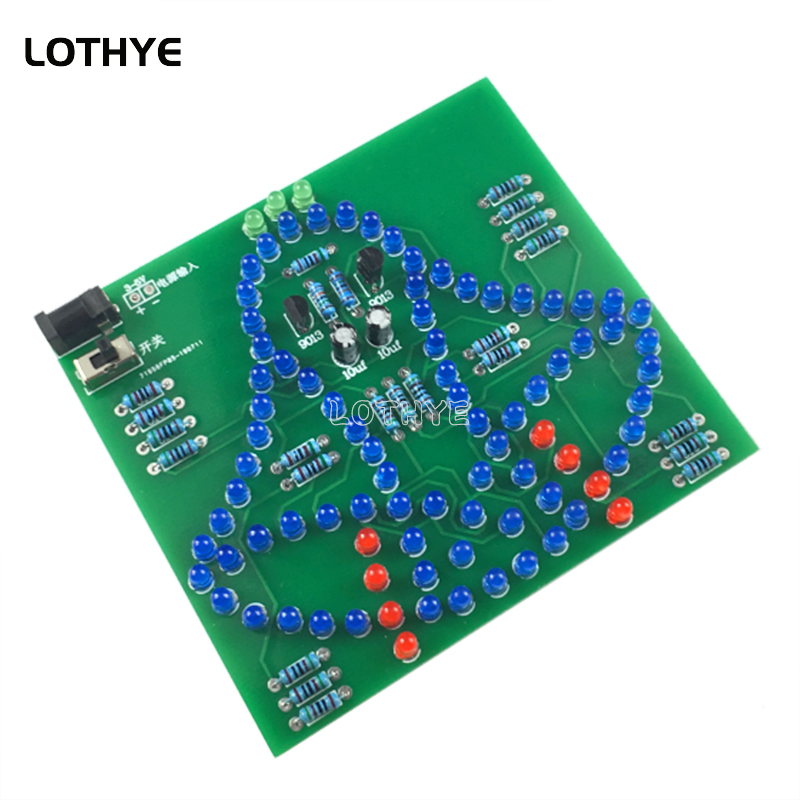 DC 3-5V Đèn LED Xoay Chuông Gi - đánh giá và giá Diy Electronics Project Kit