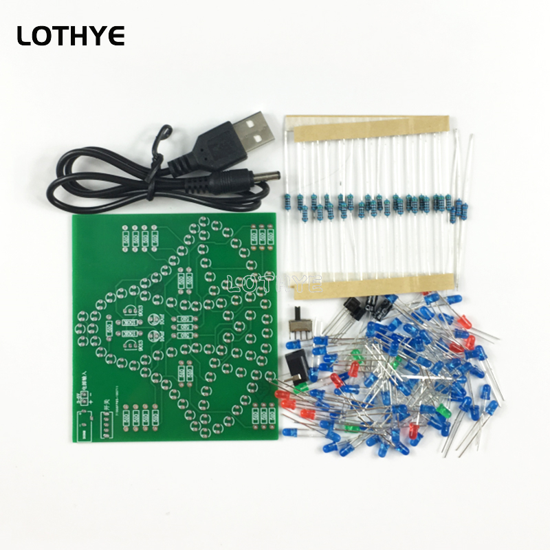 DC 3-5V Đèn LED Xoay Chuông Gi - đánh giá và giá Diy Electronics Project Kit
