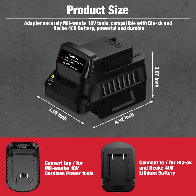 For Black&Decker 40V Batteries - đánh giá và giá Black+Decker Tool Cordless