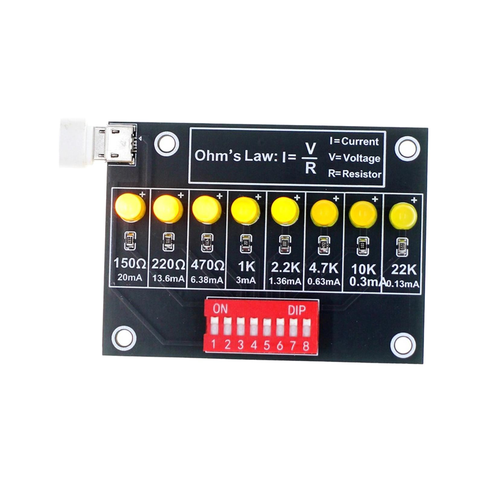 DIY Soldering Practice Kit Ohm - đánh giá và giá Diy Electronics Learning Kit