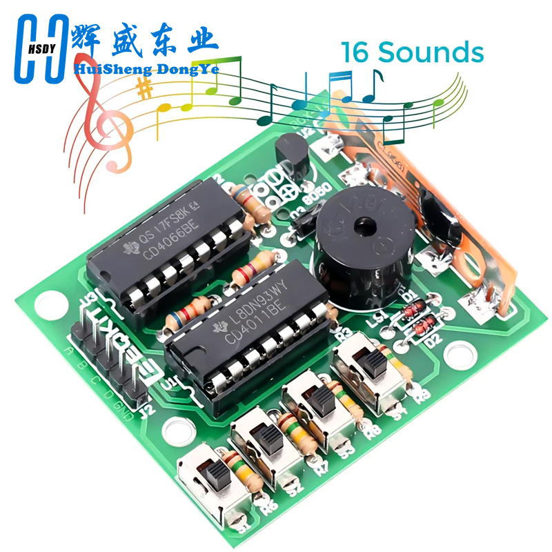 16 Hộp Âm Thanh Nhạc BOX-16 Mạ - đánh giá và giá Diy Electronics Learning Kit