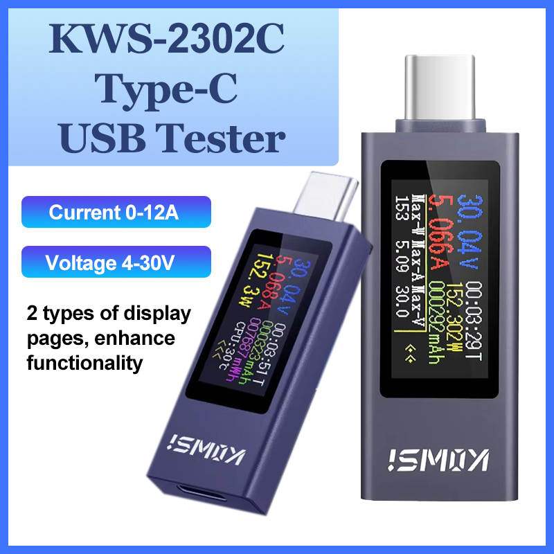 KWS-2302C Type-C USB Tester Mu - đánh giá và giá Logic Analyzer Usb