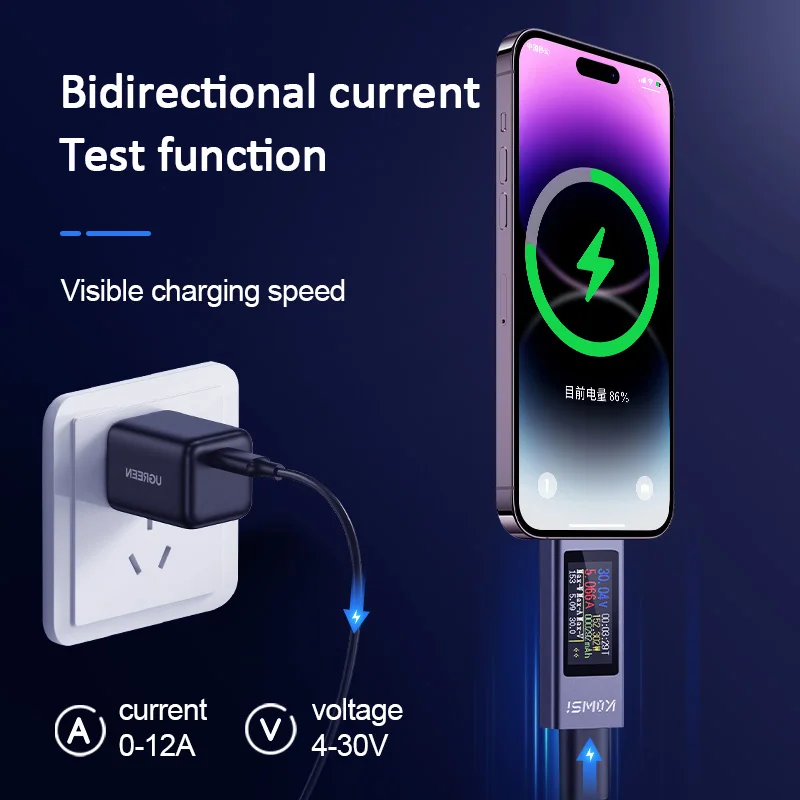 KWS-2302C Type-C USB Tester Mu - đánh giá và giá Logic Analyzer Usb