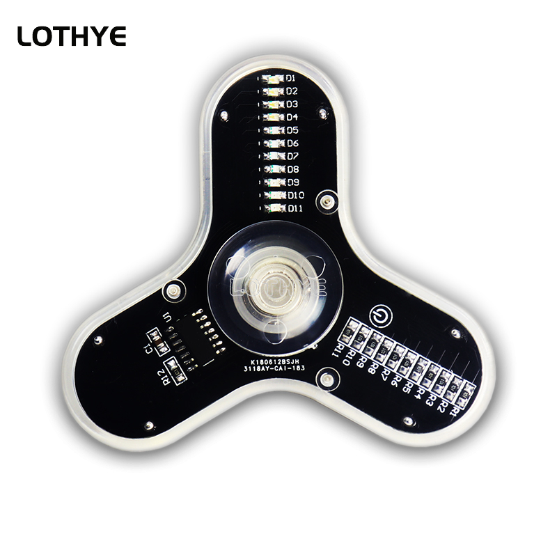 LED Fidget Spinner Manufacture - đánh giá và giá Diy Electronics Project Kit