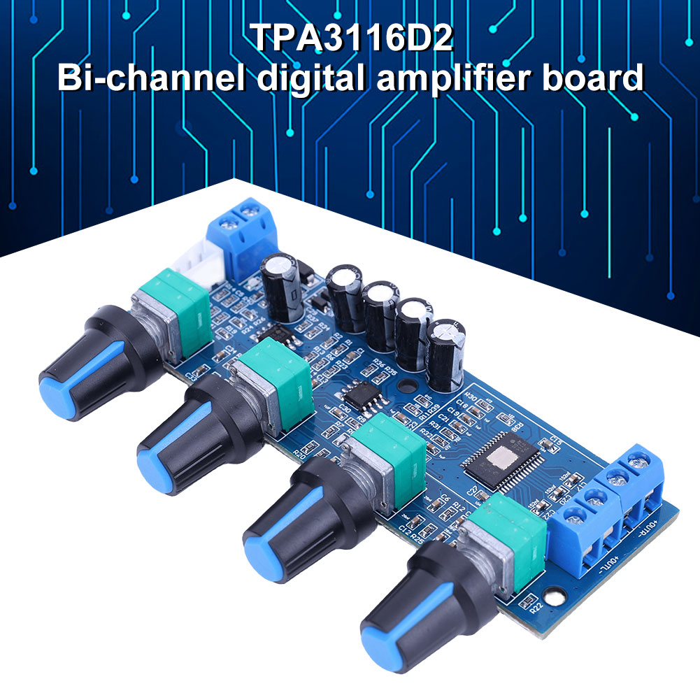 TPA3116D2 Digital Power Amplif - đánh giá và giá Diy Audio Electronics Kit
