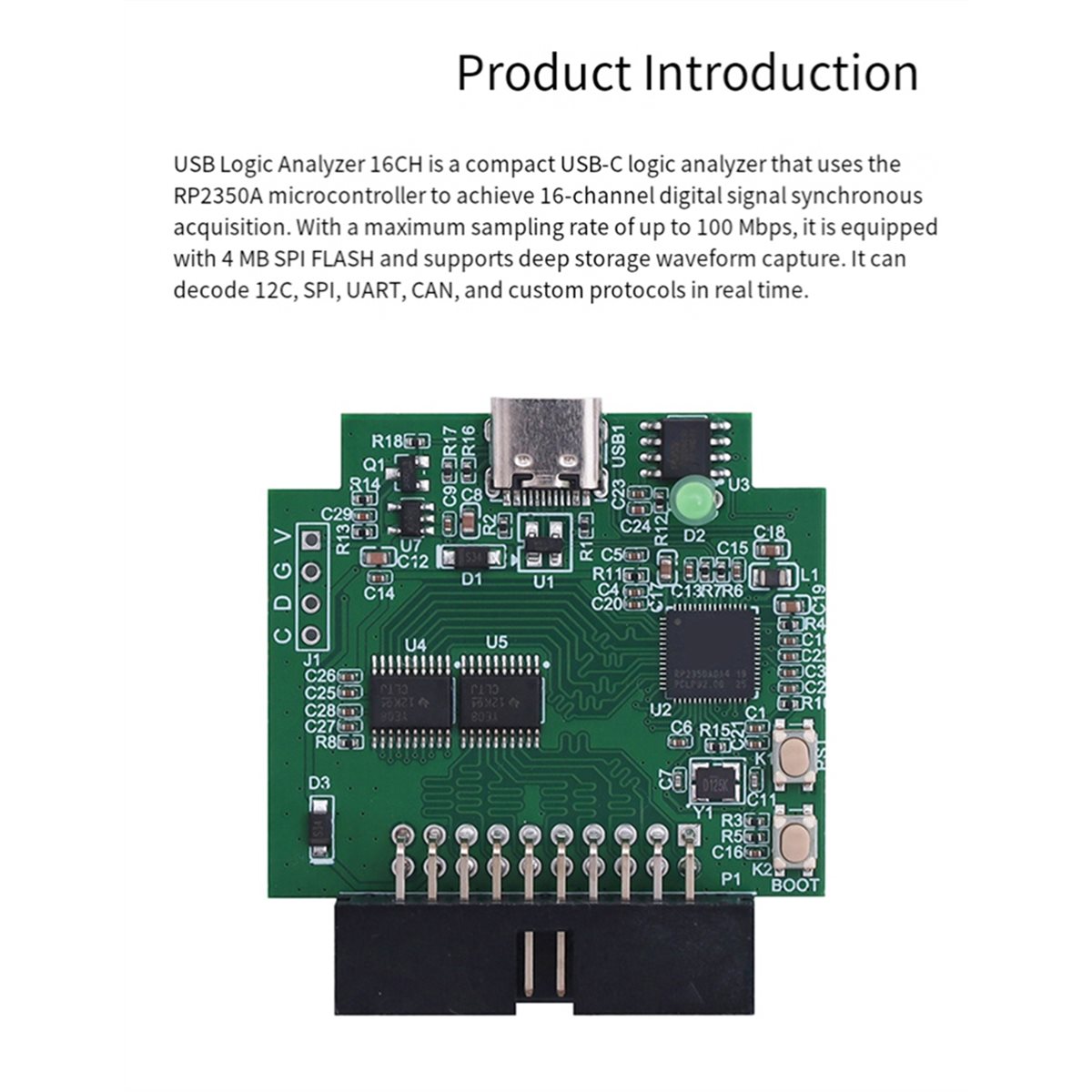 USB Logic Analyzer Logic Analy - đánh giá và giá Logic Analyzer Usb