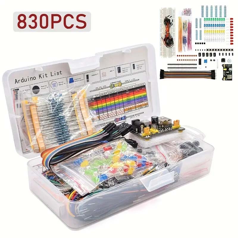 830Pcs/Box DIY Project Starter - đánh giá và giá Diy Electronics Project Kit
